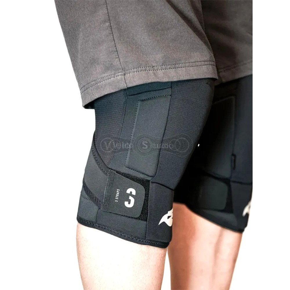 Вело наколенники BLUEGRASS 3Straps Knee Protector CE L