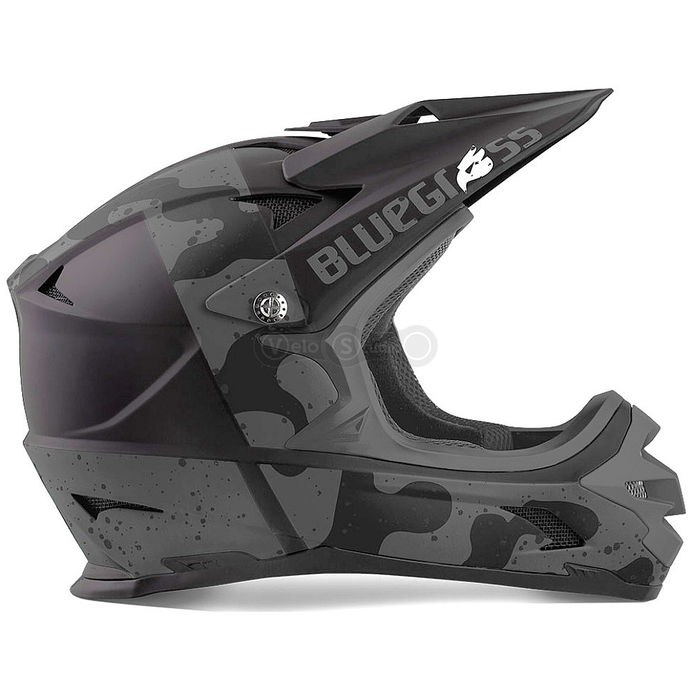 Вело шлем Bluegrass Intox Black Camo Matt S (54-56)