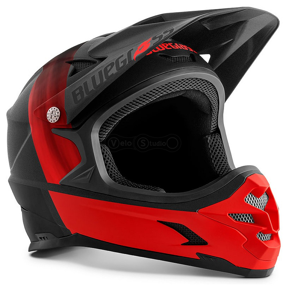 Вело шлем Bluegrass Intox Black Red Matt M (56-58)