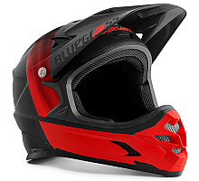 Вело шолом Bluegrass Intox Black Red Matt M (56-58)