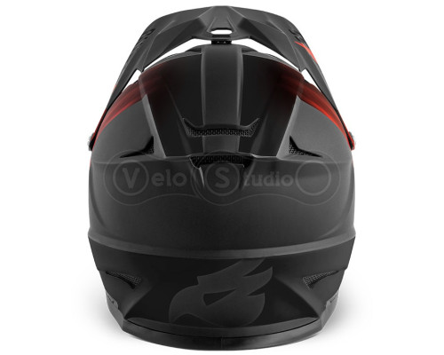Вело шолом Bluegrass Intox Black Red Matt M (56-58)