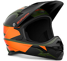 Вело шолом Bluegrass Intox CE Green Orange Matt M (56-58)