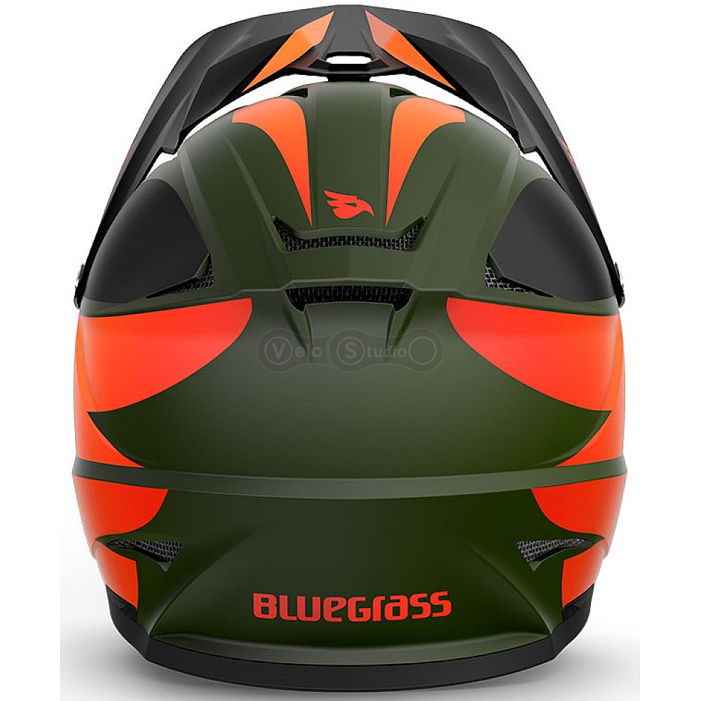 Вело шолом Bluegrass Intox CE Green Orange Matt M (56-58)