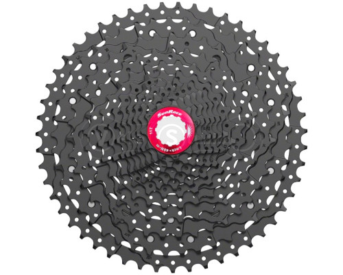 Кассета SunRace CSMZ800 WA1B E, 12 скоростей, 11-51T, алюминиевый паук, Black