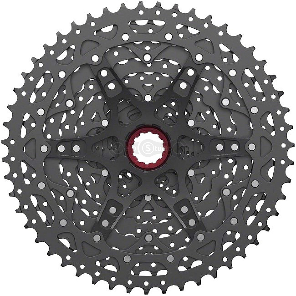 Кассета SunRace CSMZ800 WA1B E, 12 скоростей, 11-51T, алюминиевый паук, Black