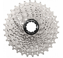 Касета SunRace RS3, 11 швидкостей, 11-28T, Metallic Silver
