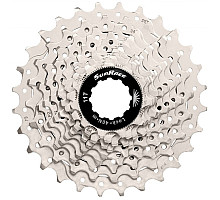 Касета SunRace RS, 10 швидкостей, 11-25T, Metallic Silver