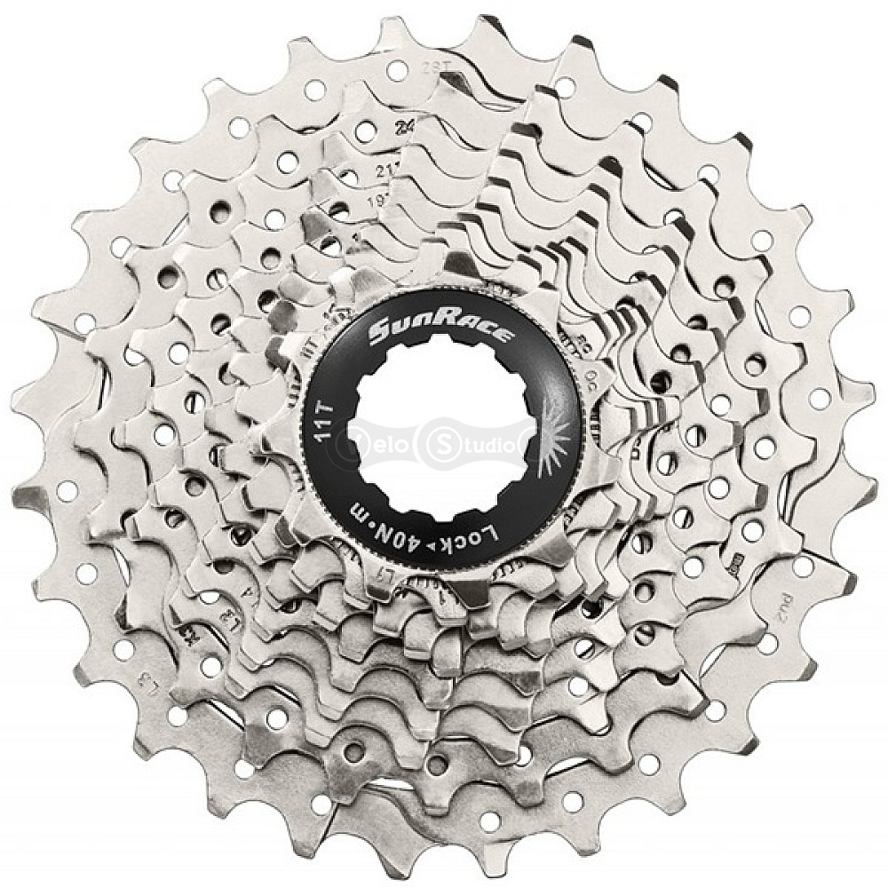 Кассета SunRace RS, 10 скоростей, 11-28T, Metallic Silver