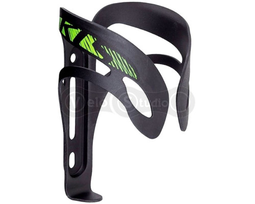 Флягодержатель KLS Squad черно-зеленый