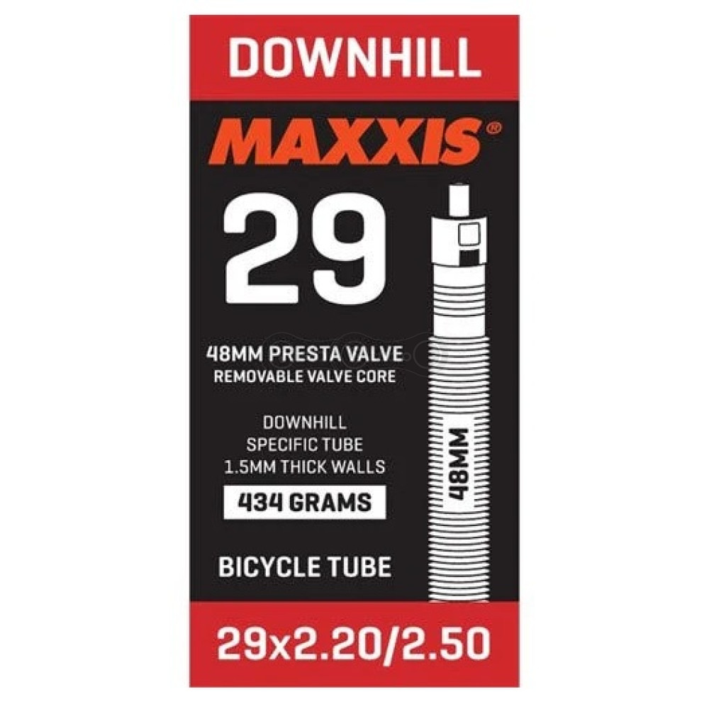 Вело камера MAXXIS DOWNHILL 29X2.2/2.5 Ніпель - Presta 48mm 1.5mm