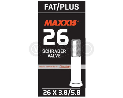 Вело камера MAXXIS FAT/PLUS 26X3.0/5.0 Ніпель - Schrader 48мм