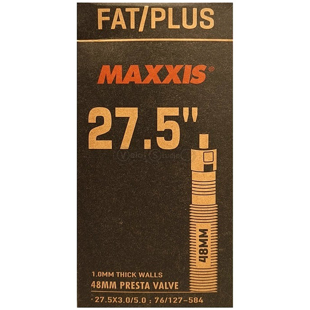 Вело камера MAXXIS FAT/PLUS 27.5X3.0/5.0 Ниппель - Presta 48mm