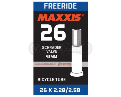 Вело камера MAXXIS FREERIDE 26X2.2/2.5 Ніпель - Schrader 48мм