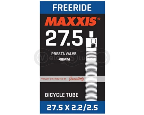 Вело камера MAXXIS FREERIDE 27.5X2.2/2.5 Ніпель - Presta 48mm