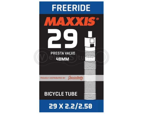 Вело камера MAXXIS FREERIDE 29X2.2/2.5 Ніпель - Presta 48mm