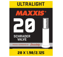 Вело камера MAXXIS ULTRALIGHT 20X1.90/2.125 Ніпель - Schrader 48мм