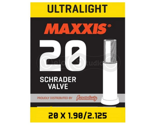 Вело камера MAXXIS ULTRALIGHT 20X1.90/2.125 Ніпель - Schrader 48мм