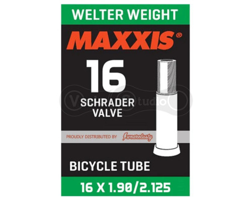 Вело камера MAXXIS WELTER WEIGHT 16X1.90/2.125 Ніпель - Schrader 48мм