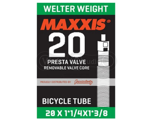 Вело камера MAXXIS WELTER WEIGHT 20X1*1/4X1*3/8 Ниппель - Schrader 48мм