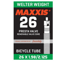 Вело камера MAXXIS WELTER WEIGHT 26X1.90/2.125 Ніпель - Presta 60mm