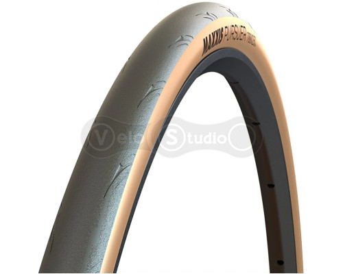 Вело покришка MAXXIS Pursuer 700x25C TPI 60 Wire EXO, TANWALL