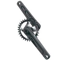 Шатуны FSA AFTERBURNER MEGAEXO, 175мм, 32т, черные