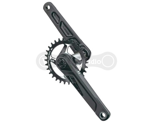 Шатуни FSA AFTERBURNER MEGAEXO, 175мм, 32т, чорні