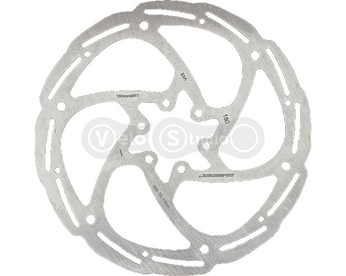 Ротор JAGWIRE DCR100 Basics BR1 Disc Brake Rotor - 6-bolt - 180mm