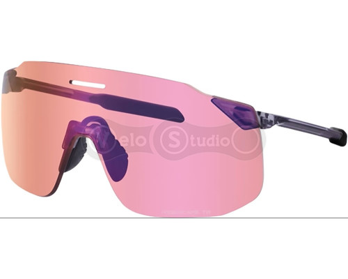 Велоокуляри SHIMANO S-PHYRE SL Trail, фіолетово-прозорі