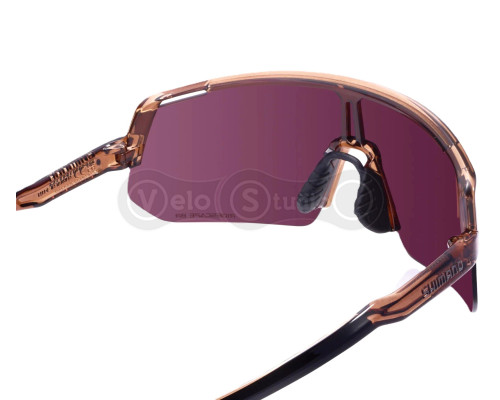 Велоокуляри Shimano TECHNIUM L BRIGHT Transparent Bronze