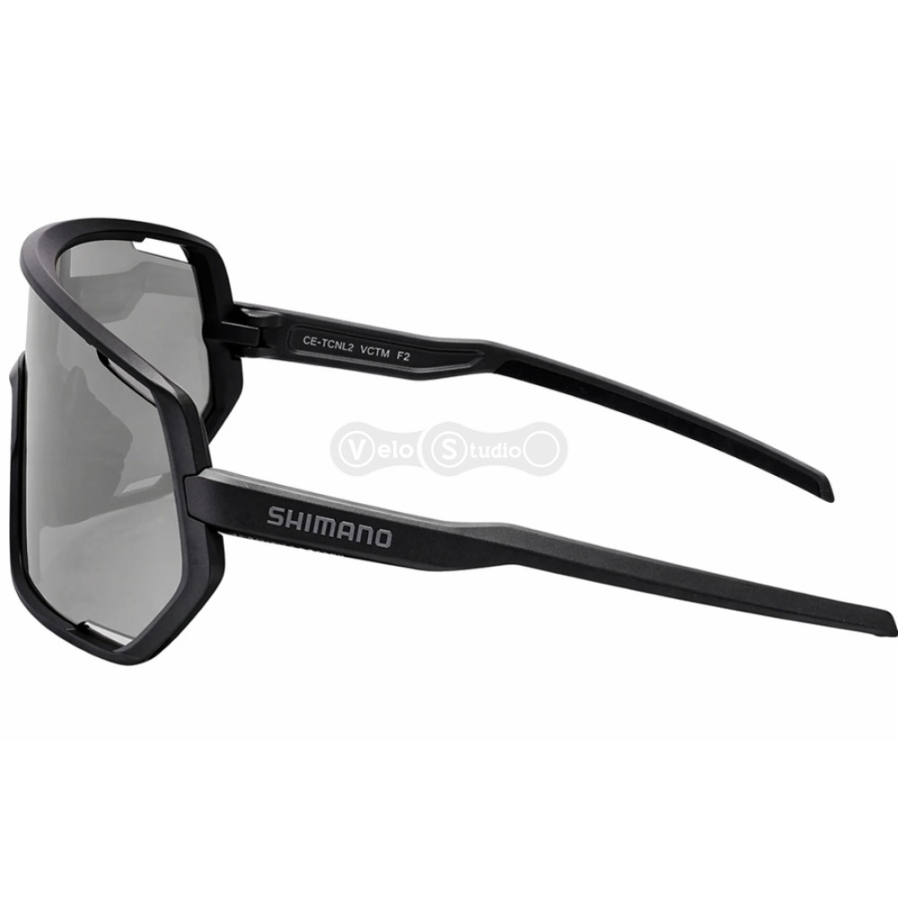 Велоокуляри Shimano TECHNIUM 2 фотохромні чорні матові