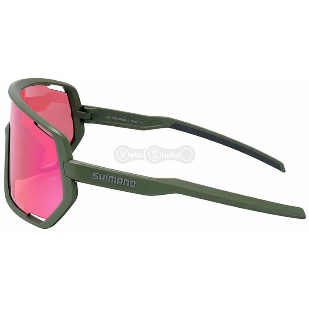 Велоокуляри Shimano TECHNIUM 2 TRAIL Dark Olive