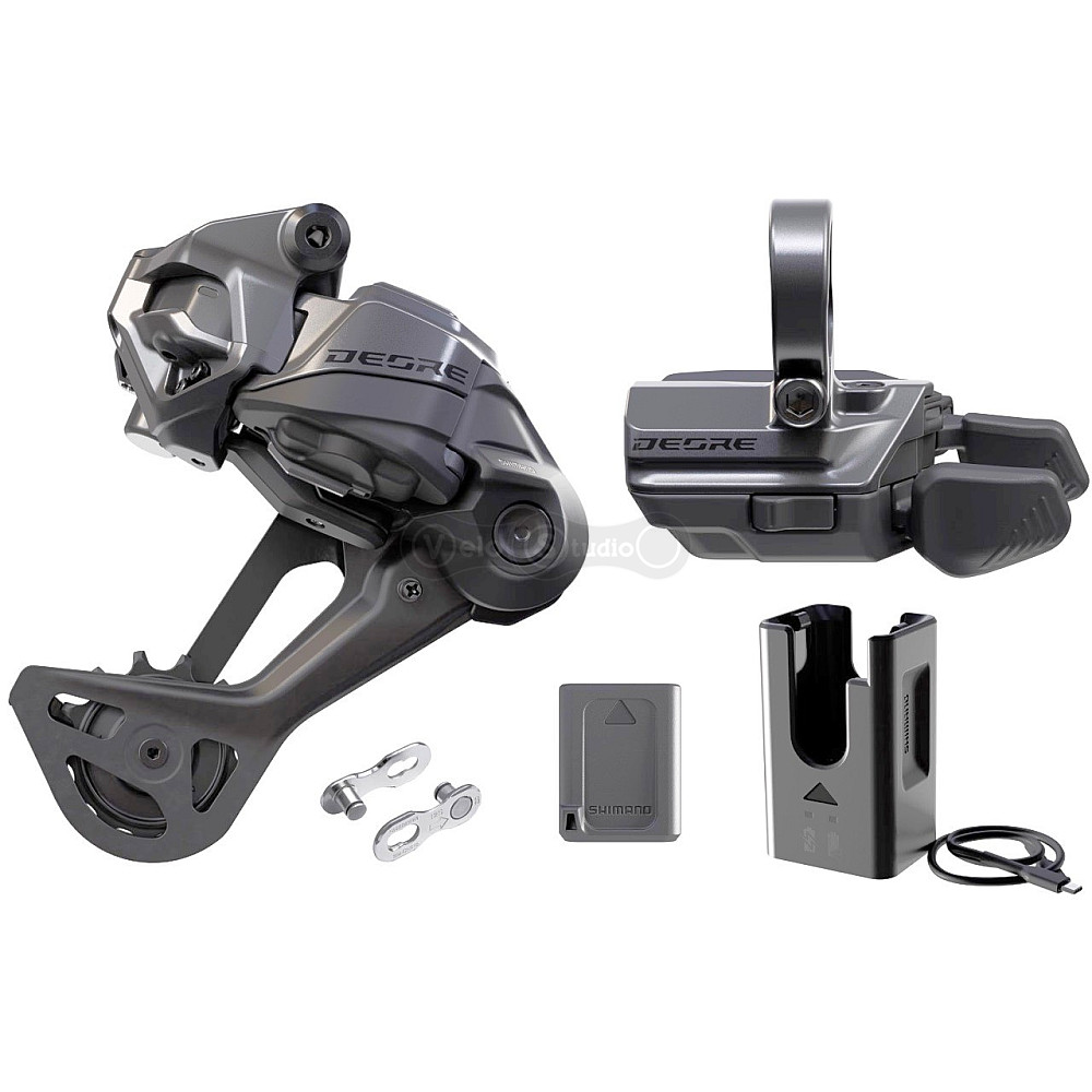 Група Shimano M6250 Di2 DEORE (перемикач, шифтер хомут)