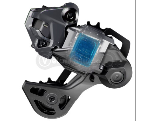 Перемикач задній Shimano RD-M8250-GS Di2 DEORE XT SHADOW+ 12-швидкостей