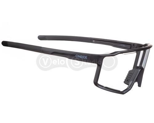 Велоочки ONRIDE CL Race Photochromic кат 0-3 (84-18%), оправа TR90 черные
