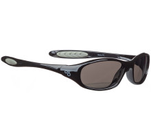 Детские велоочки ONRIDE Gems с линзами дымчатые кат 3 (17%), оправа PC черная