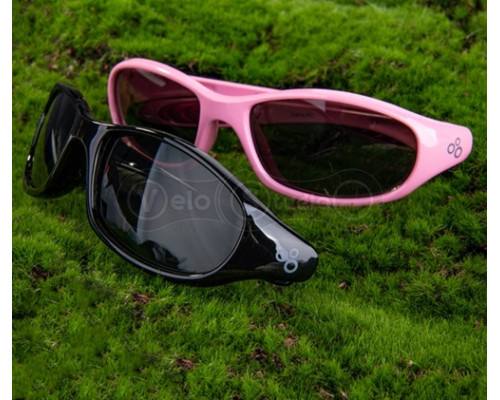 Детские велоочки ONRIDE Gems с линзами дымчатые кат 3 (17%), оправа PC черная