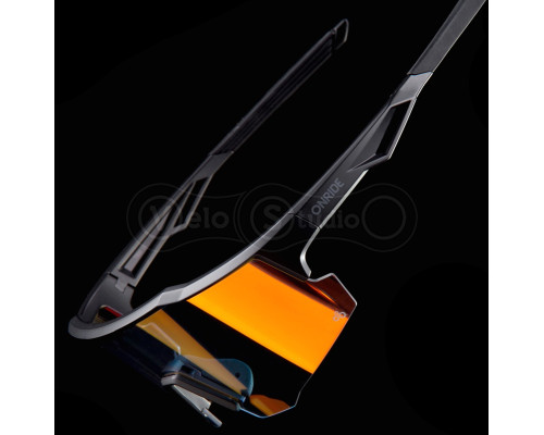 Велоочки ONRIDE CL Trend Photochromic Revo Red кат 1-3 (78-16%), оправа TR90