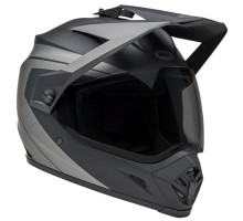 Мотошолом BELL MX-9 Adventure MIPS Helmet - BLACKOUT [Grey], M