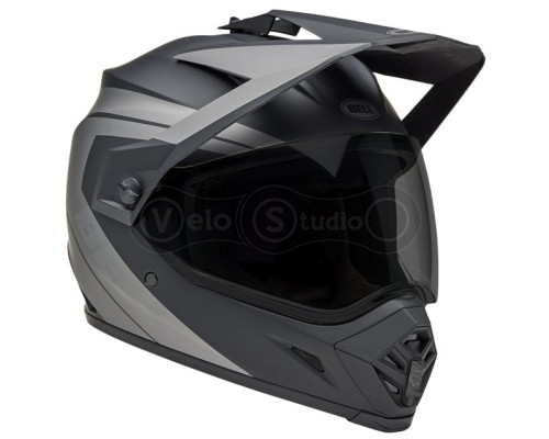 Мотошлем BELL MX-9 Adventure MIPS Helmet - BLACKOUT [Grey], M