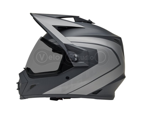 Мотошлем BELL MX-9 Adventure MIPS Helmet - BLACKOUT [Grey], M