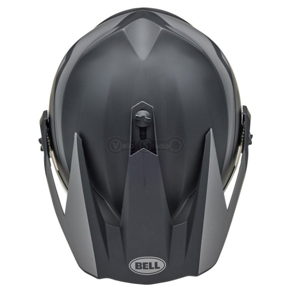 Мотошолом BELL MX-9 Adventure MIPS Helmet - BLACKOUT [Grey], XXL
