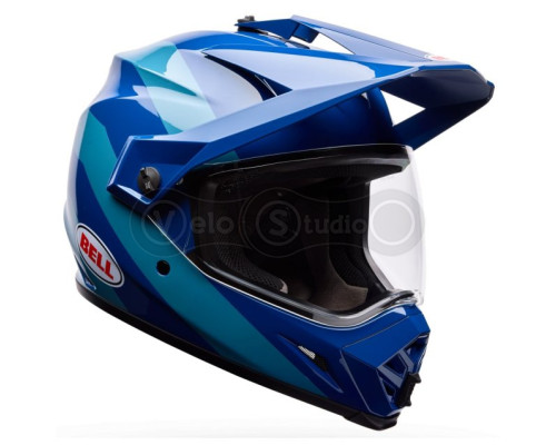 Мотошолом BELL MX-9 Adventure MIPS Helmet - MOTION [Blue], M