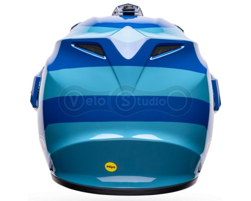 Мотошолом BELL MX-9 Adventure MIPS Helmet - MOTION [Blue], M