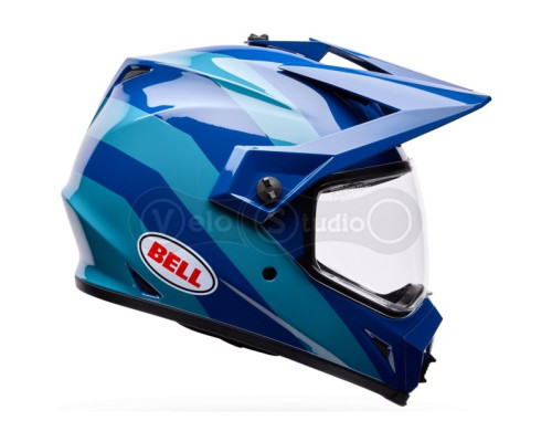 Мотошолом BELL MX-9 Adventure MIPS Helmet - MOTION [Blue], M