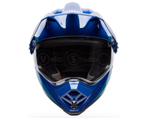 Мотошолом BELL MX-9 Adventure MIPS Helmet - MOTION [Blue], M
