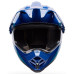 Мотошолом BELL MX-9 Adventure MIPS Helmet - MOTION [Blue], M