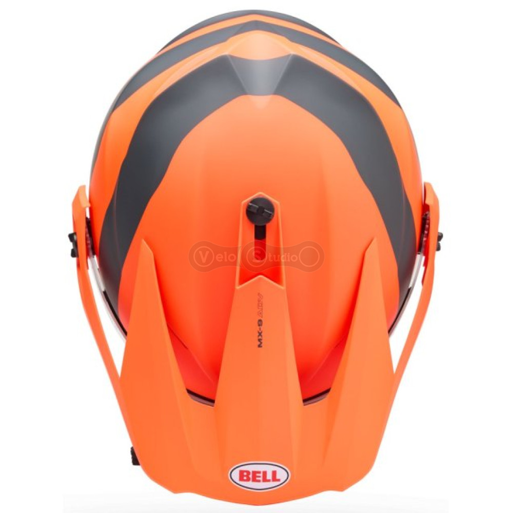 Мотошолом BELL MX-9 Adventure MIPS Helmet - MOTION [Orange], XXL