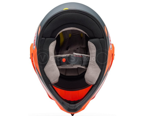 Мотошолом BELL MX-9 Adventure MIPS Helmet - MOTION [Orange], XXL