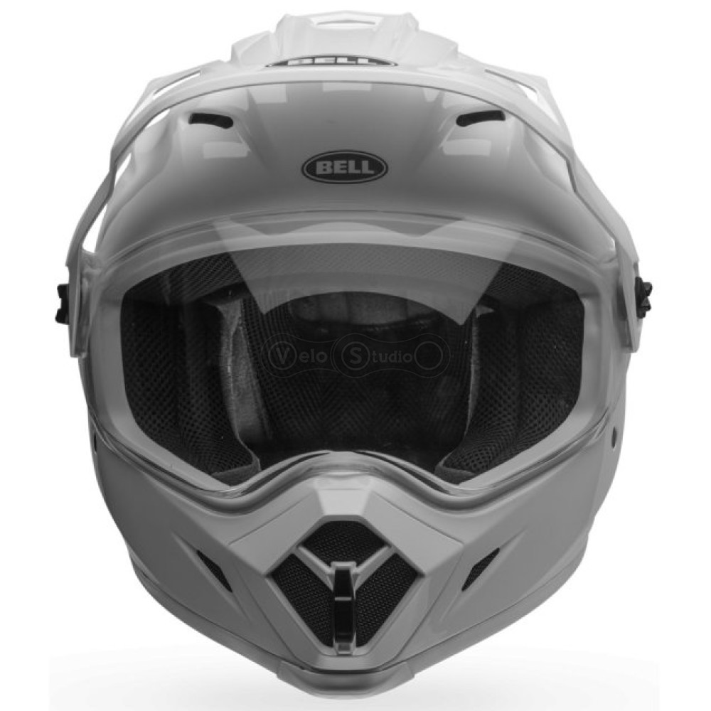Мотошолом BELL MX-9 Adventure MIPS Helmet - SOLID [White], XL
